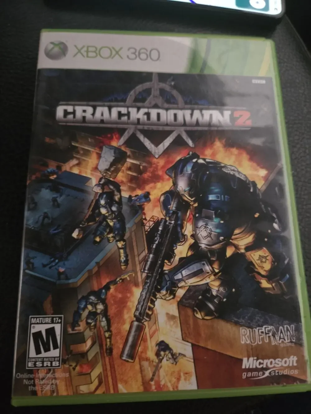 Pre-owned Xbox 360 game with original case, disc, and Project Sunburst insert.